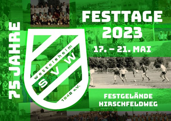 75 Jahre SV Wettelsheim - 2023!